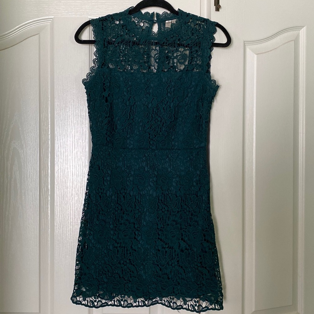 NWT Forever 21 emerald green dress size small